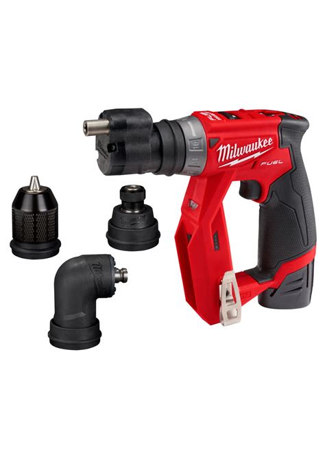 MILWAUKEE Cordless Drill/Driver Kit, Cordless, 0 in-lb to 300 in-lb, 3/ ...