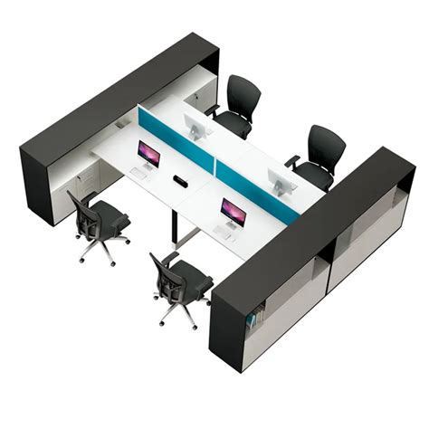 china manufatcturer modular cheap office cubicles 2 4 6 8 workstation ...