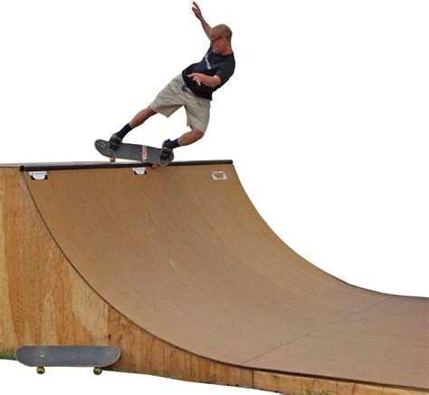 Traceable 6 Foot Tall Halfpipe Skateboard Ramp Template - Full Size CNC ...