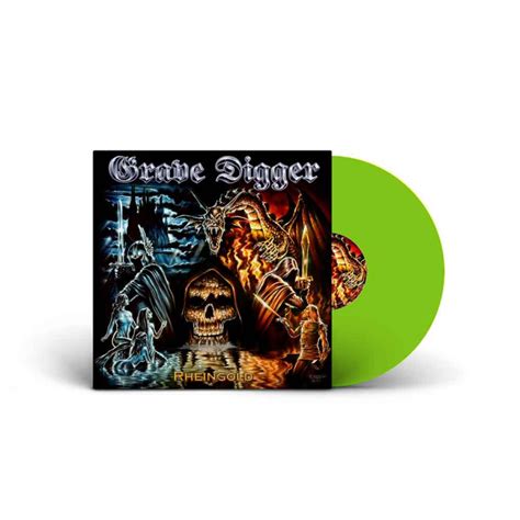 Grave Digger Rheingold LIGHT GREEN Vinyl