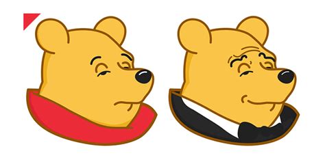 Tuxedo Winnie the Pooh cursor – Custom Cursor