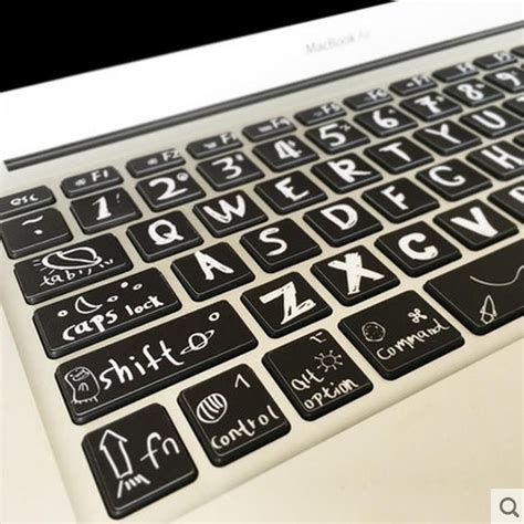 $5.42 - Macbook Air Pro Vinyl Sticker Decal Keyboard Creative Style Button Stickers 13'' #ebay ...