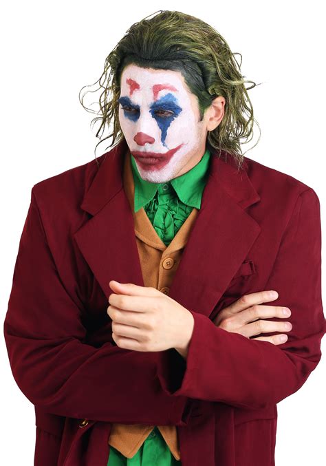 Joaquin Phoenix The Joker Makeup Tutorial - HalloweenCostumes.com Blog