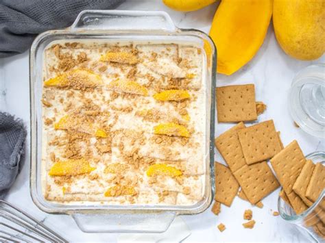 Easy Mango Graham Float Recipe | Pinoy Food Guide