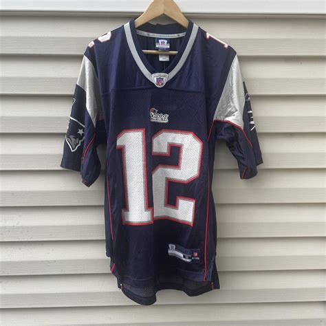 2000s New England Patriots Tom Brady jersey brand... - Depop