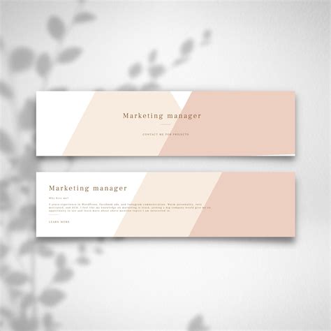 Linkedin Banner Template, Linkedin Profile Background, Linkedin Profile ...