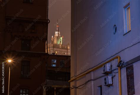 tower at night Stock Photo | Adobe Stock