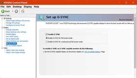 G-Sync laptop - How do I turn on G-Sync? - Windows 10 Forums