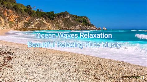 Ocean Waves Relaxation| Soothing Waves Crashing on Beach with Beautiful ...