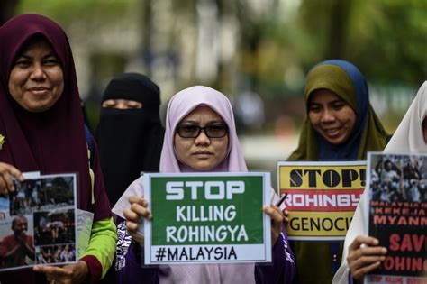 Malaysians stage protest against Rohingya violence - World - The ...