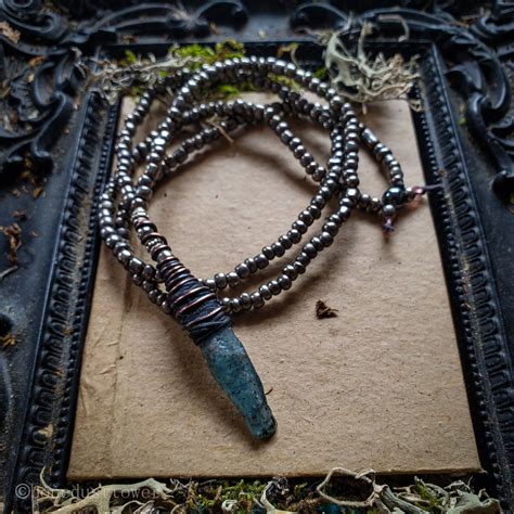 Kyanite Statement Necklace witch jewelry statement necklace | Etsy in 2021 | Witch jewelry ...