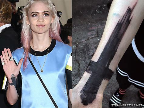 Grimes 15 Tattoos & Meanings | Steal Her Style