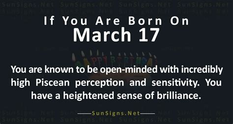 March 17 Zodiac Is A Cusp Pisces And Aries, Birthdays And Horoscope - SunSigns.Net