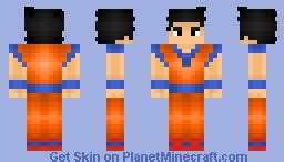 Son Goku (From Dragon Ball Z) Minecraft Skin