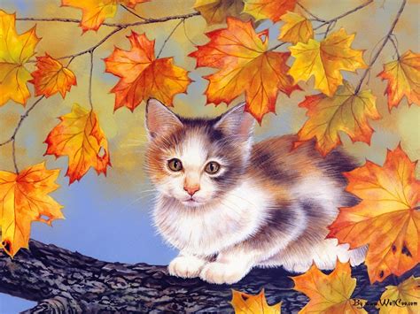 Autumn Animal Wallpaper - WallpaperSafari