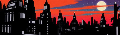 Gotham City Silhouette by redpyrocat on DeviantArt