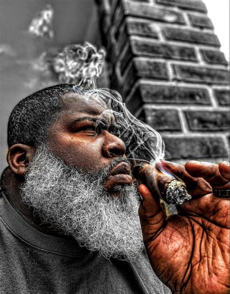 r/cigars black guy selfie | Black Guy With Cigar | Know Your Meme