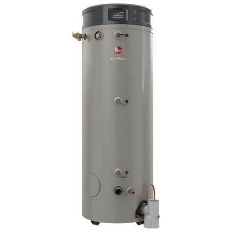 Rheem Commercial Triton Heavy Duty High Efficiency 80 Gal. 160K BTU Ultra Low NOx (ULN) Natural ...