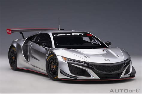 Honda NSX GT3 2018 (Hyper Silver) | AUTOart