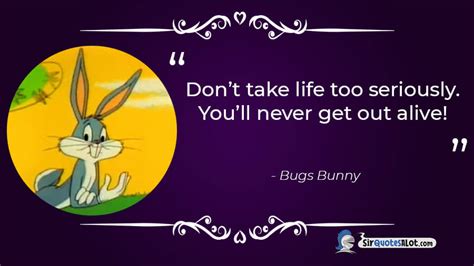 60+ Mischievous Bugs Bunny Quotes - Sir QuotesALot