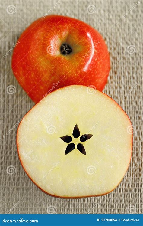 Apple Cut In Half Stock Images - Image: 23708054