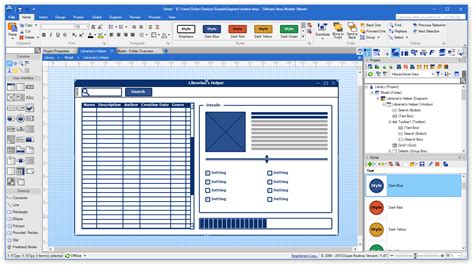 Free Wireframe Tool - Software Ideas Modeler