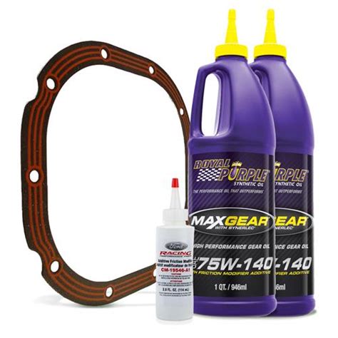 Royal Purple Mustang 8.8" Rear Differential Fluid & Seal Kit (86-14)