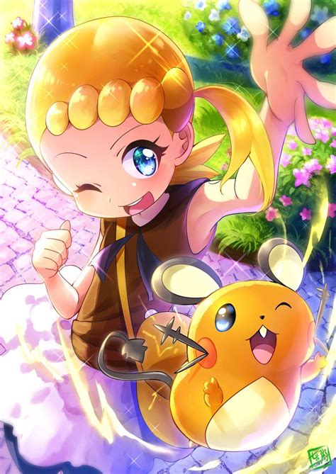 Bonnie and Dedenne! Pokemon Human Characters, Mario Characters, Pikachu Art, Pokémon X And Y ...