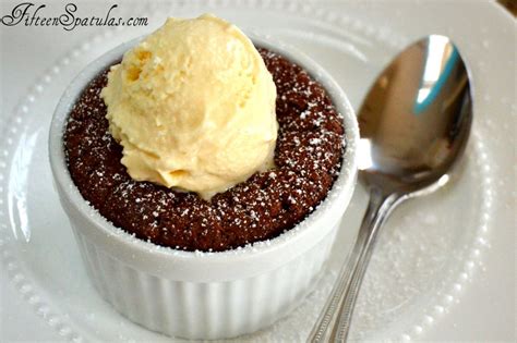 Molten Bittersweet Chocolate Puddings - Fifteen Spatulas