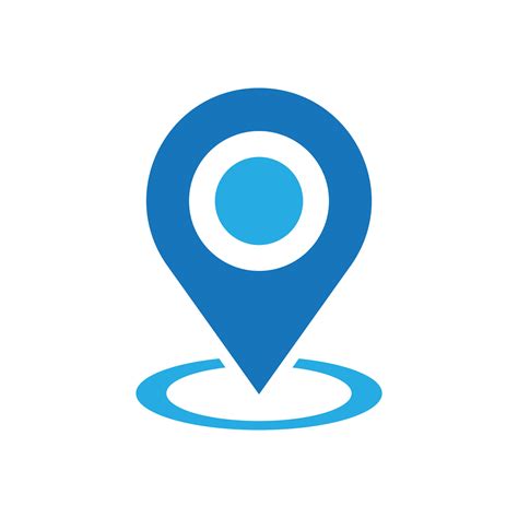 Location Icon Blue Vector Art, Icons, and Graphics for Free Download