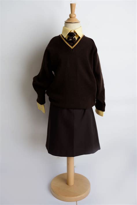 Grange Primary School Brown V Neck Jumper – Holmes Uniform