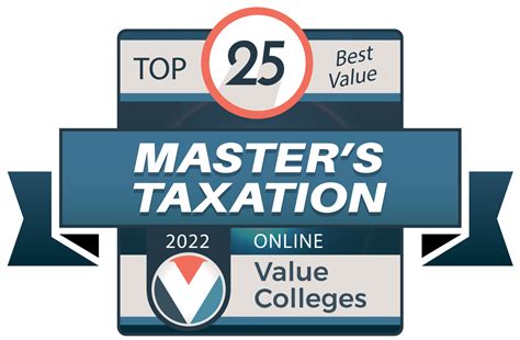 Top 25 Best Value Online Masters in Taxation Degrees - Value Colleges