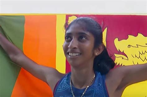 Tharushi breaks 25-year-old Asian record to win gold – A.Rathnayake Central College