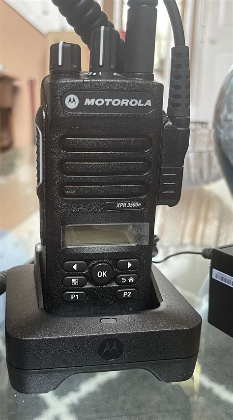 Motorola XPR 3500e UHF Portable Radio - Black | eBay