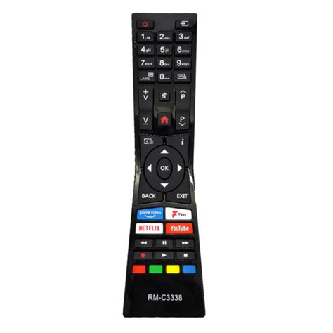 Genuine JVC RM-C3338 4K TV Remote For LT-32C695 LT-43C870 LT-49C898 LT ...