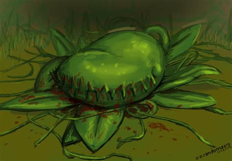 30DDC14: Man-eating Plant by zzrandomzero on DeviantArt