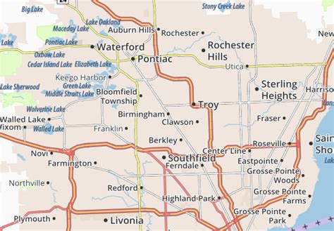 MICHELIN Birmingham map - ViaMichelin