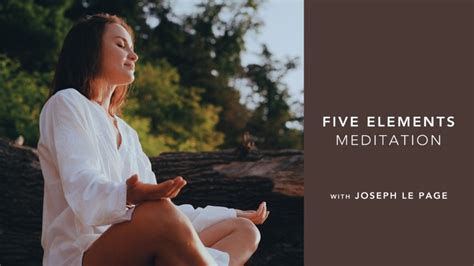 5 Elements Meditation – Integrative Yoga Therapy