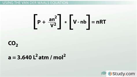 Van Der Waals Equation To Calculate Volume - Tessshebaylo