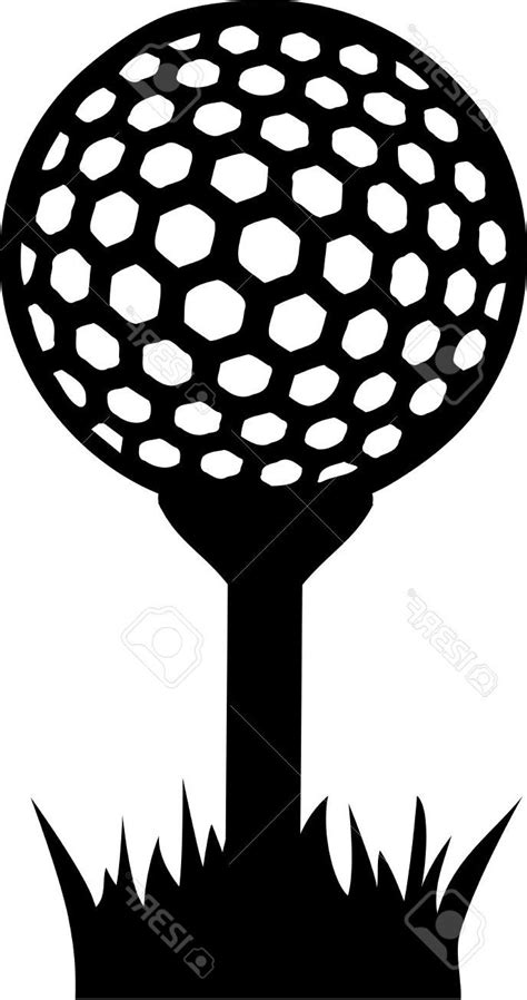 Golf Ball On Tee Clipart | Free download on ClipArtMag