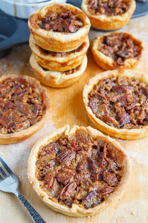 Maple Bourbon Bacon and Pecan Butter Tarts on Closet Cooking