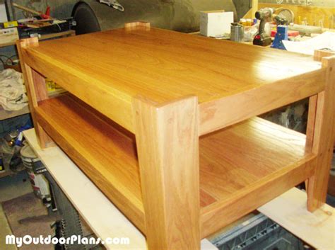 DIY Oak Coffee Table | MyOutdoorPlans | Free Woodworking Plans and ...