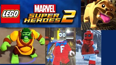 LEGO Marvel Super Heroes 2 - All 23 Cheat Codes - YouTube