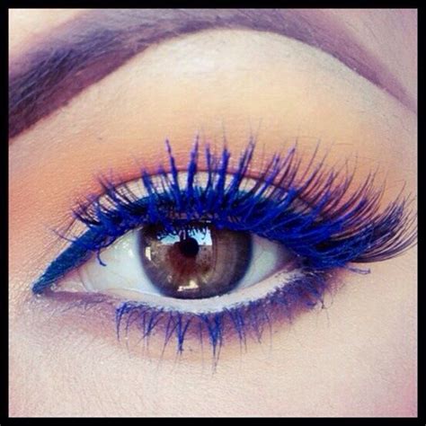 Electric blue mascara | maskara | Pinterest | Blue mascara, Electric blue and Mascaras