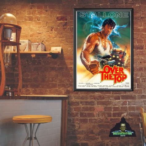 Over the Top Movie Poster - Etsy Norway