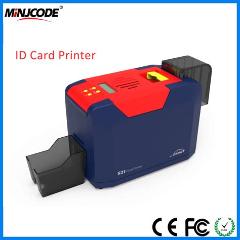 Card Printing Machine, Plastic ID Card/ IC Card/ PVC Card Printer with Single Side and Dual Side ...