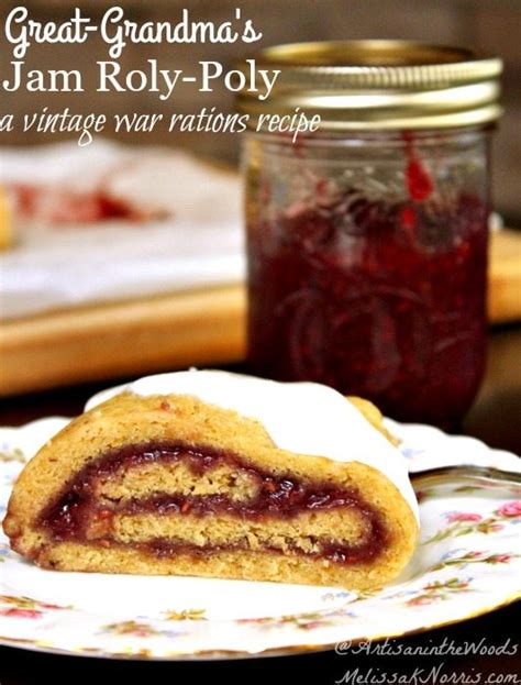 Vintage Jam Roly-Poly without Suet Recipe