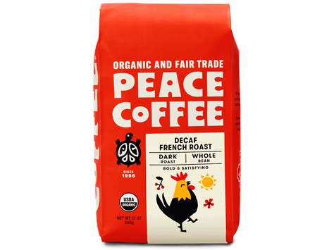 Organic Dark Roast Decaf Coffee | Buy Peace Coffee Online