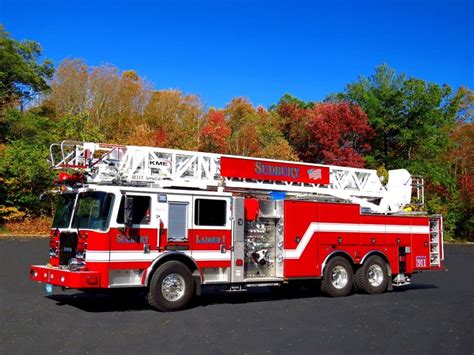 KME 103' Rear Mount Aerial Quint Fire Truck to Sudbury - Bulldog Fire Apparatus