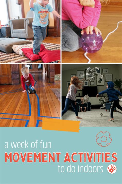 Indoor Gross Motor Activities to Plan Your Week of Fun for the Kids